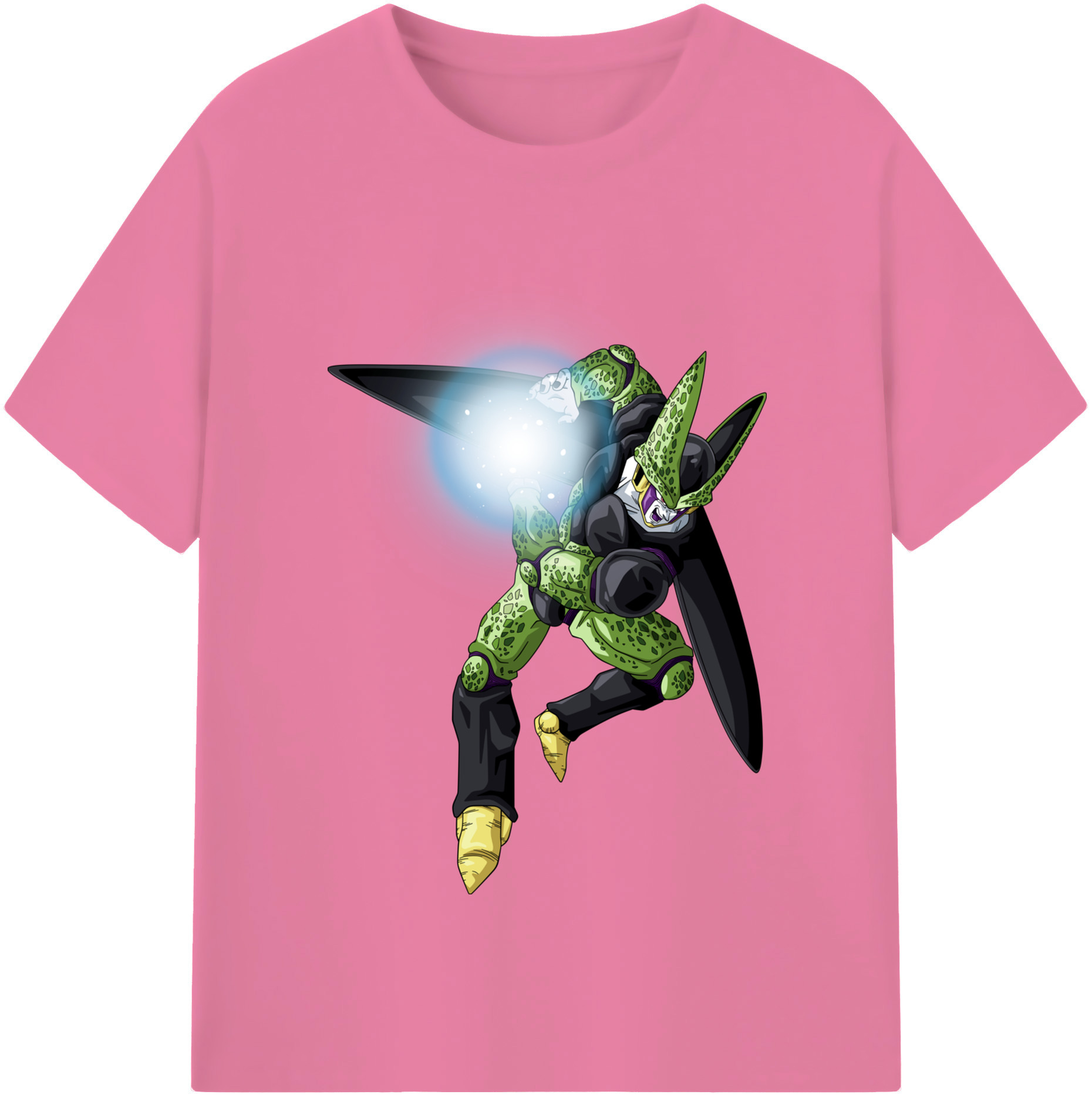 （画像用） ドラゴンボール セル DRAGON BALL Cell 綿100％半袖Tシャツ（フロントプリント）
